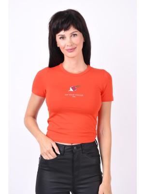 Women T-shirt Jjxx Jxgigi Str Poinciana